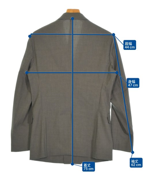 DSQUARED（ディースクエアード）ビジネス グレー サイズ:46/46(M位) メンズ/2200703994288