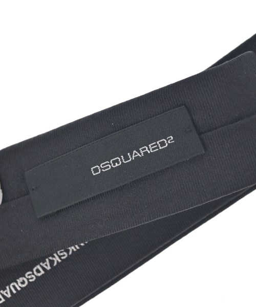 DSQUARED（ディースクエアード）ネクタイ 黒 サイズ:- メンズ/2200704687561