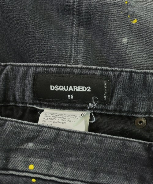 DSQUARED（ディースクエアード）デニムパンツ 黒 サイズ:50(XL位) メンズ/2200706668094