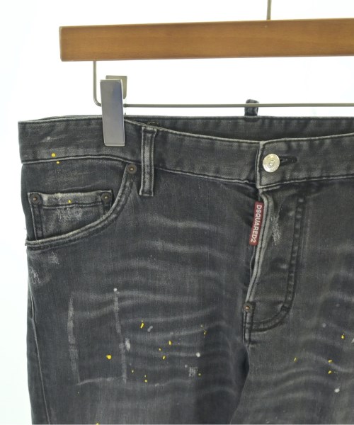 DSQUARED（ディースクエアード）デニムパンツ 黒 サイズ:50(XL位) メンズ/2200706668094
