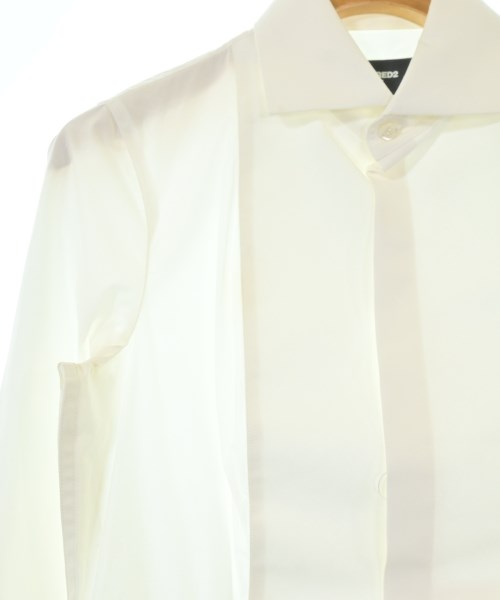 DSQUARED（ディースクエアード）ドレスシャツ 白 サイズ:38(S位) レディース/2200707207063