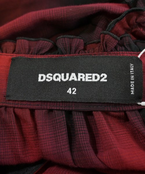 DSQUARED（ディースクエアード）ロング・マキシ丈スカート 赤 サイズ:42(M位) レディース/2200708877036