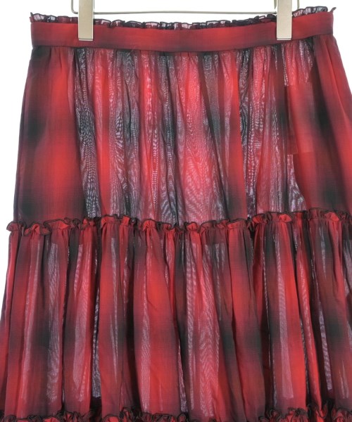 DSQUARED（ディースクエアード）ロング・マキシ丈スカート 赤 サイズ:42(M位) レディース/2200708877036