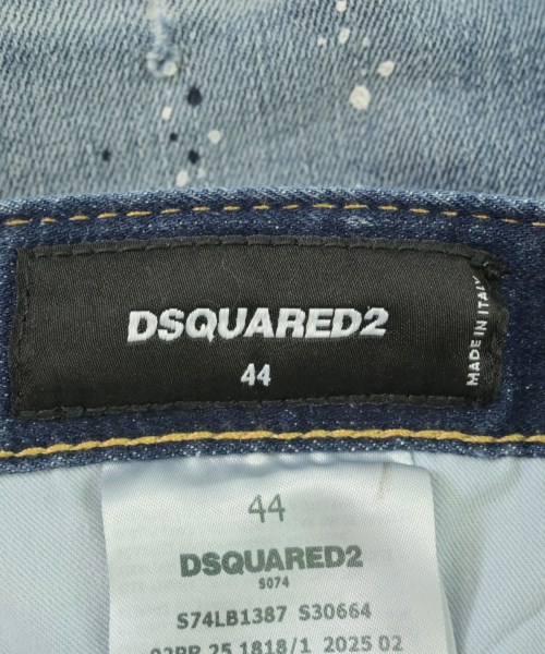 DSQUARED（ディースクエアード）デニムパンツ 紺 サイズ:44(L位) レディース/2200709291015