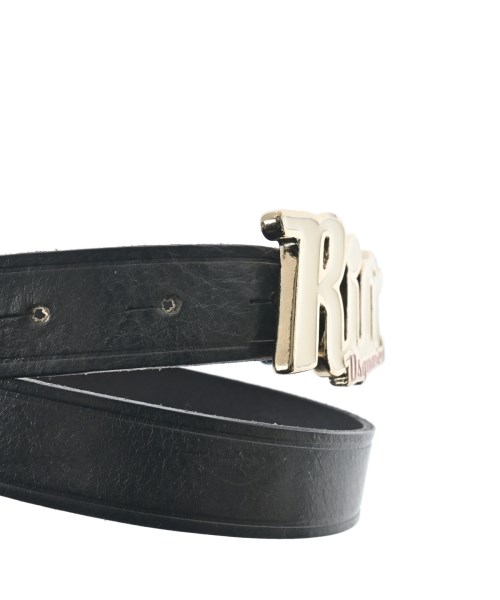 DSQUARED（ディースクエアード）ベルト 黒 サイズ:- レディース/2200653998077