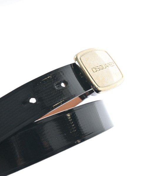 DSQUARED（ディースクエアード）ベルト 黒 サイズ:- レディース/2200653998084
