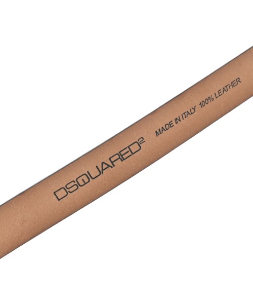 DSQUARED（ディースクエアード）ベルト 黒 サイズ:- レディース/2200653998084