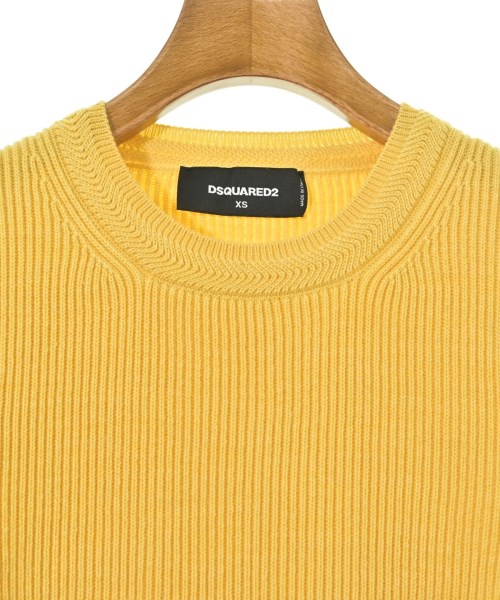 DSQUARED（ディースクエアード）ニット・セーター 黄 サイズ:XS レディース/2200660498010