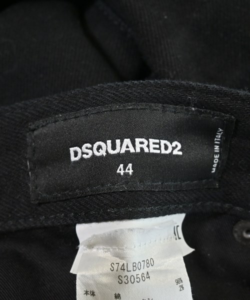 DSQUARED（ディースクエアード）デニムパンツ 黒 サイズ:44(S位) メンズ/2200663824021