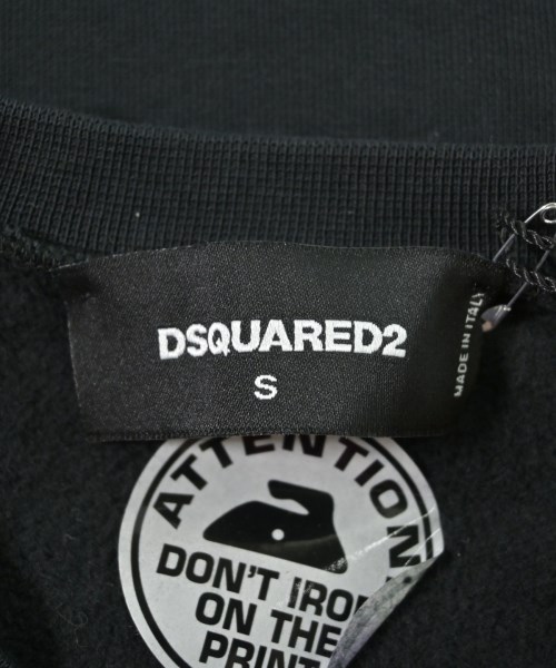 DSQUARED（ディースクエアード）スウェット 黒 サイズ:S レディース/2200662753025