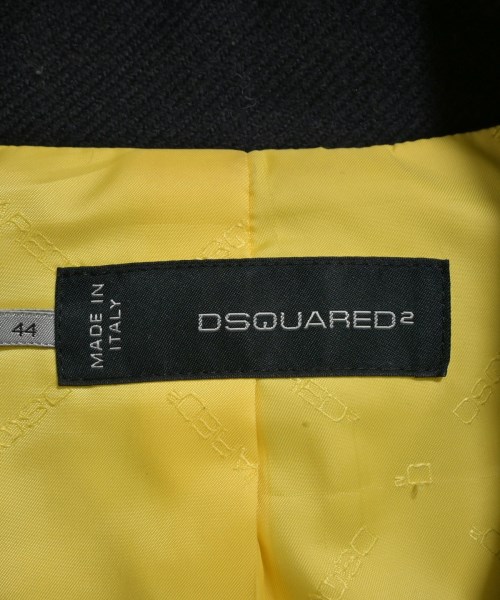 DSQUARED（ディースクエアード）ピーコート 黒 サイズ:44(S位) メンズ/2200665758102
