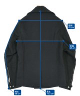 DSQUARED（ディースクエアード）ピーコート 黒 サイズ:44(S位) メンズ/2200665758102