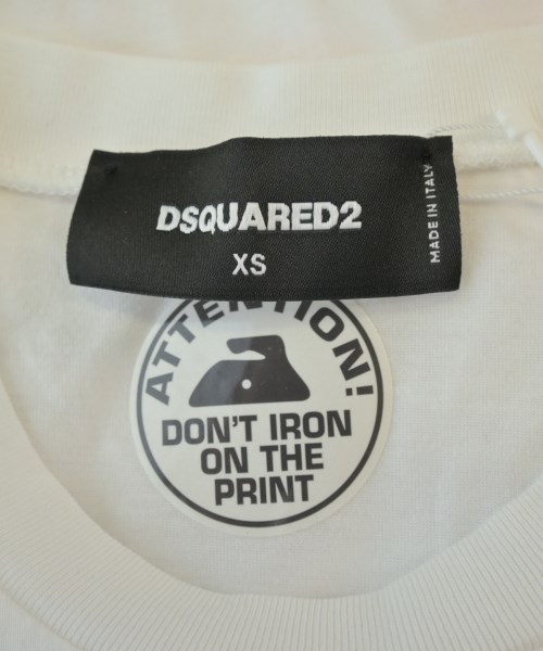 DSQUARED（ディースクエアード）Tシャツ・カットソー 白 サイズ:XS メンズ/2200641209024