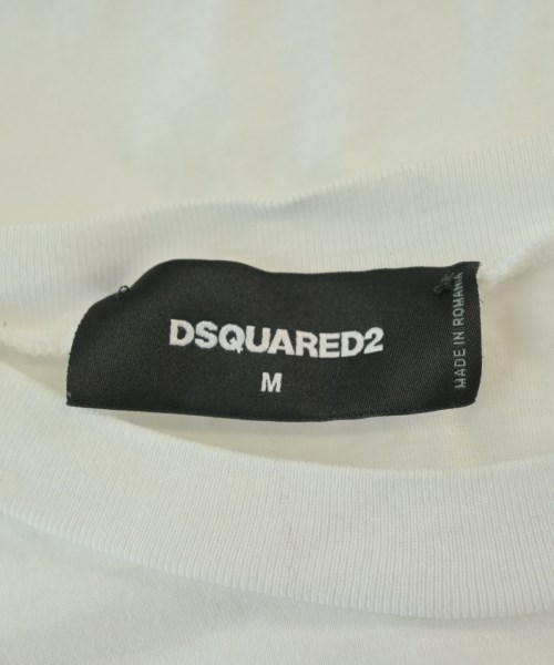DSQUARED（ディースクエアード）Tシャツ・カットソー 白 サイズ:M メンズ/2200641209048