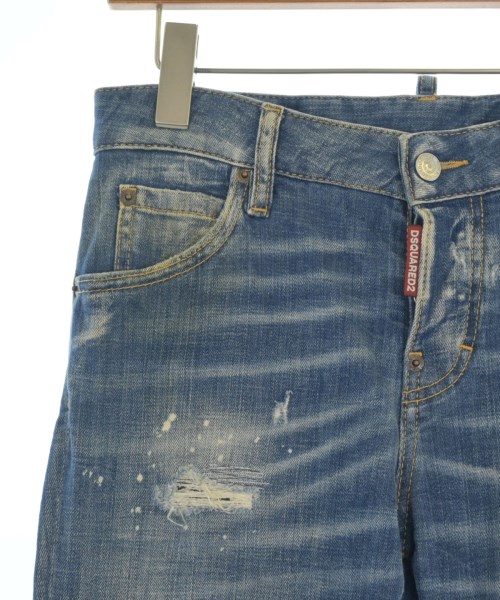 DSQUARED（ディースクエアード）デニムパンツ 青 サイズ:34(XXS位) レディース/2200667431010