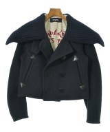 DSQUARED（ディースクエアード）ピーコート 紺 サイズ:40(M位) レディース/2200658386015