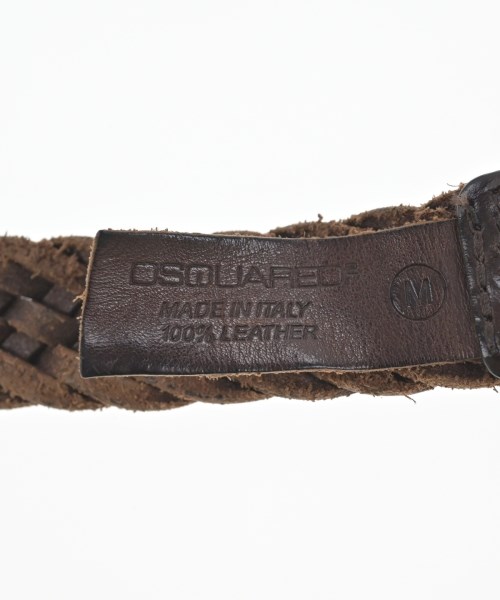 DSQUARED（ディースクエアード）ベルト 茶 サイズ:- メンズ/2200669531381