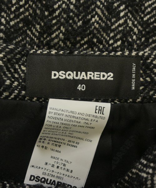 DSQUARED（ディースクエアード）ミニスカート 黒 サイズ:40(M位) レディース/2200669923032
