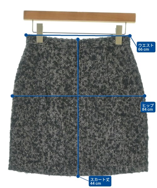 DSQUARED（ディースクエアード）ミニスカート 黒 サイズ:40(M位) レディース/2200669923032