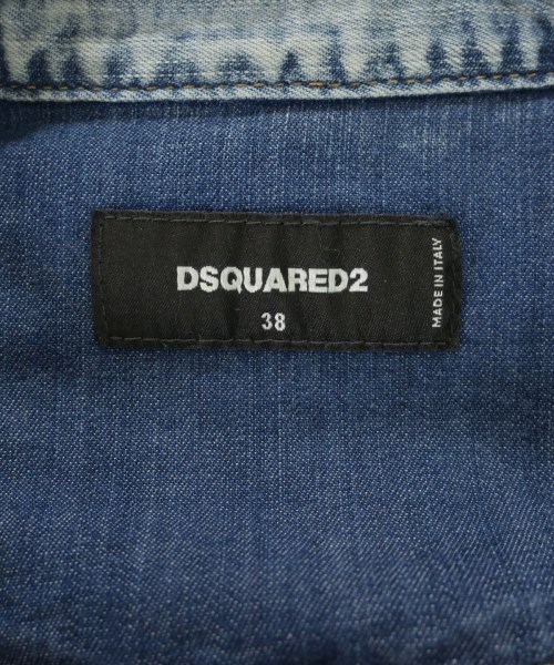 DSQUARED（ディースクエアード）カジュアルシャツ 紺 サイズ:38(S位) レディース/2200670262014