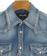 DSQUARED（ディースクエアード）カジュアルシャツ 紺 サイズ:38(S位) レディース/2200670262014