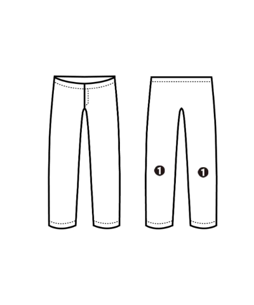 DSQUARED（ディースクエアード）スラックス 黒 サイズ:48(L位) メンズ/2200664077181