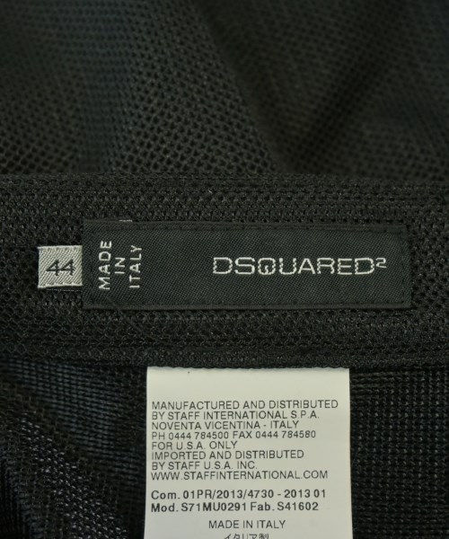 DSQUARED（ディースクエアード）ショートパンツ 黒 サイズ:44(S位) メンズ/2200670979103