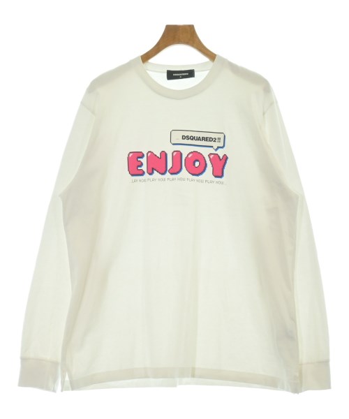 DSQUARED(ディースクエアード)Tシャツ・カットソー 白 サイズ:M/2200671717155