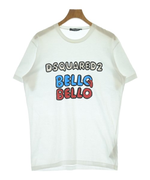 DSQUARED(ディースクエアード)Tシャツ・カットソー 白 サイズ:L/2200671717179