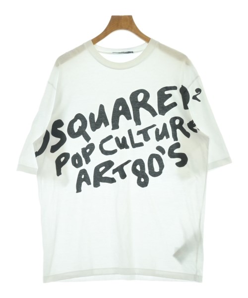 DSQUARED(ディースクエアード)Tシャツ・カットソー 白 サイズ:L/2200671717209