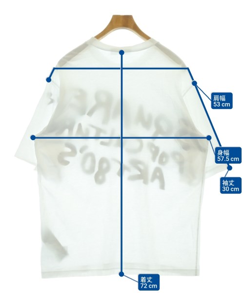 DSQUARED（ディースクエアード）Tシャツ・カットソー 白 サイズ:L メンズ/2200671717209