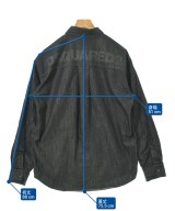 DSQUARED（ディースクエアード）カジュアルシャツ 黒 サイズ:46(M位) メンズ/2200671717216