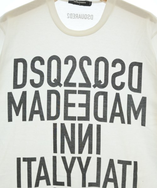 DSQUARED（ディースクエアード）Tシャツ・カットソー 白 サイズ:L メンズ/2200672098093