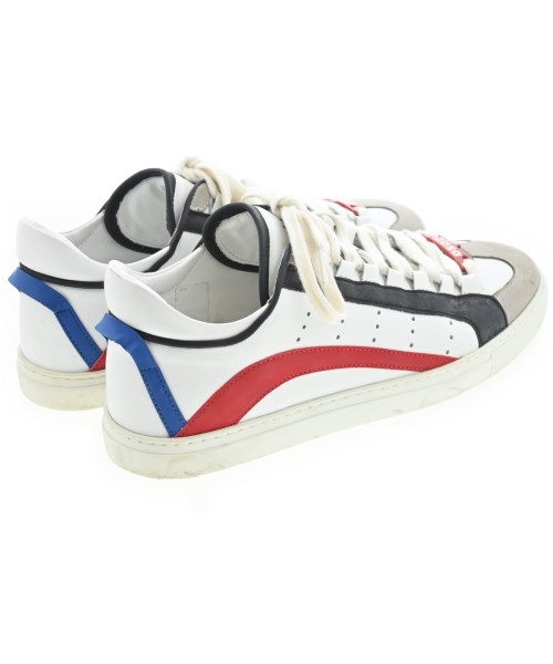DSQUARED（ディースクエアード）スニーカー 白 サイズ:EU40(25cm位) メンズ/2200672182167