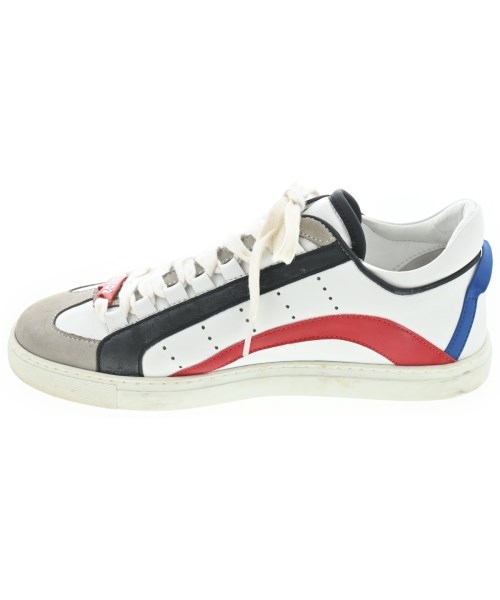 DSQUARED（ディースクエアード）スニーカー 白 サイズ:EU40(25cm位) メンズ/2200672182167