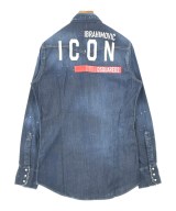 DSQUARED（ディースクエアード）カジュアルシャツ 紺 サイズ:46(M位) メンズ/2200730044024
