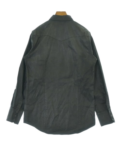 DSQUARED（ディースクエアード）カジュアルシャツ 黒 サイズ:48(L位) メンズ/2200734559029