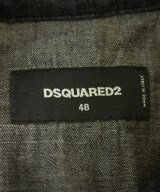 DSQUARED（ディースクエアード）カジュアルシャツ 黒 サイズ:48(L位) メンズ/2200734559029