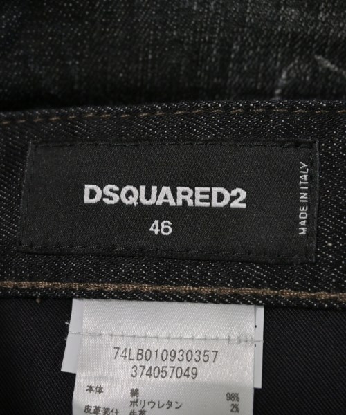 DSQUARED（ディースクエアード）デニムパンツ 黒 サイズ:46(M位) メンズ/2200734559173