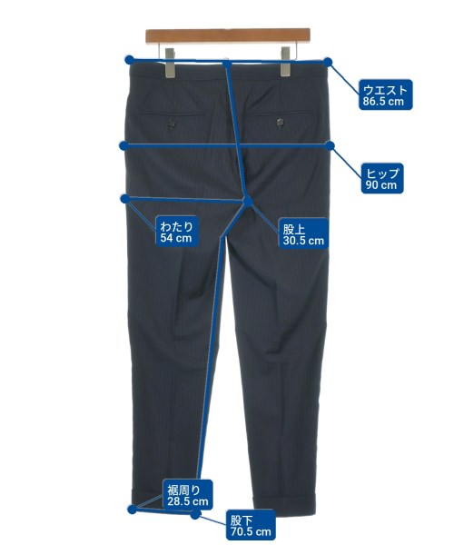 DSQUARED（ディースクエアード）ビジネス 紺 サイズ:48/48/48(L位) メンズ/2200735118010