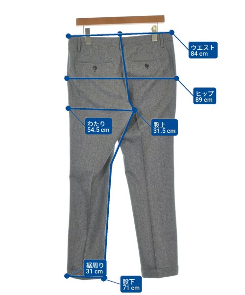 DSQUARED（ディースクエアード）ビジネス グレー サイズ:48/48/48(L位) メンズ/2200735118027
