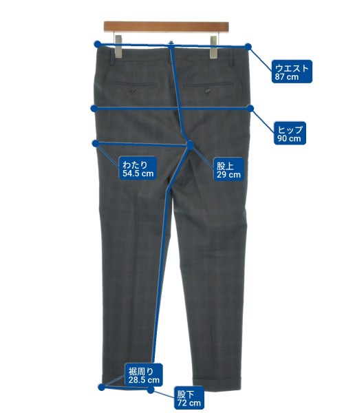 DSQUARED（ディースクエアード）ビジネス グレー サイズ:48/48(L位) メンズ/2200735118065