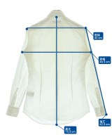 DSQUARED（ディースクエアード）カジュアルシャツ 白 サイズ:46(M位) メンズ/2200735247048