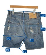 DSQUARED（ディースクエアード）ショートパンツ 紺 サイズ:46(M位) メンズ/2200728766402