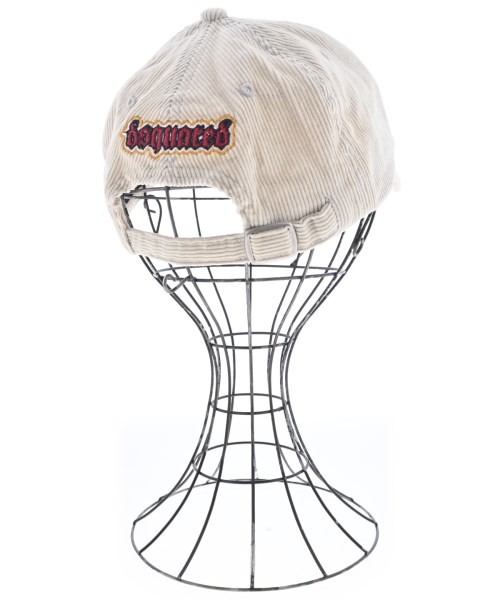 DSQUARED（ディースクエアード）キャップ ベージュ サイズ:- メンズ/2200728766501