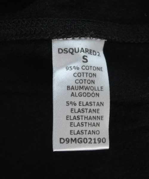 DSQUARED（ディースクエアード）Tシャツ・カットソー 黒 サイズ:S メンズ/2200736171069