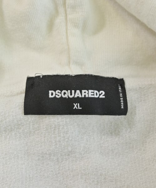 DSQUARED（ディースクエアード）パーカー 白 サイズ:XL メンズ/2200737418026