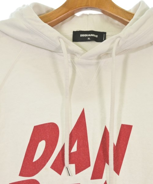 DSQUARED（ディースクエアード）パーカー 白 サイズ:XL メンズ/2200737418026