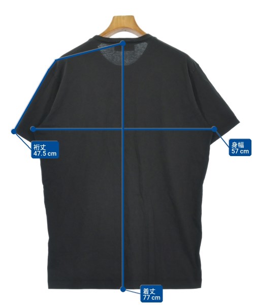 DSQUARED（ディースクエアード）Tシャツ・カットソー 黒 サイズ:XL メンズ/2200737418040