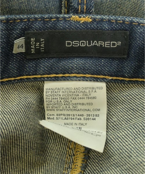 DSQUARED（ディースクエアード）デニムパンツ 紺 サイズ:44(S位) メンズ/2200720376012